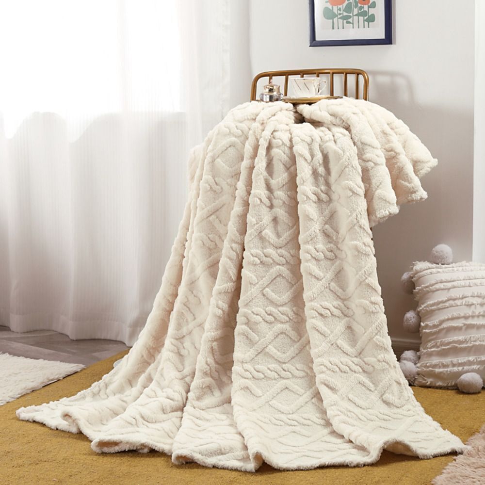Kuscheldecke für Erwachsene Fleece Ultra-Plüschig Wärmeisolierend 0