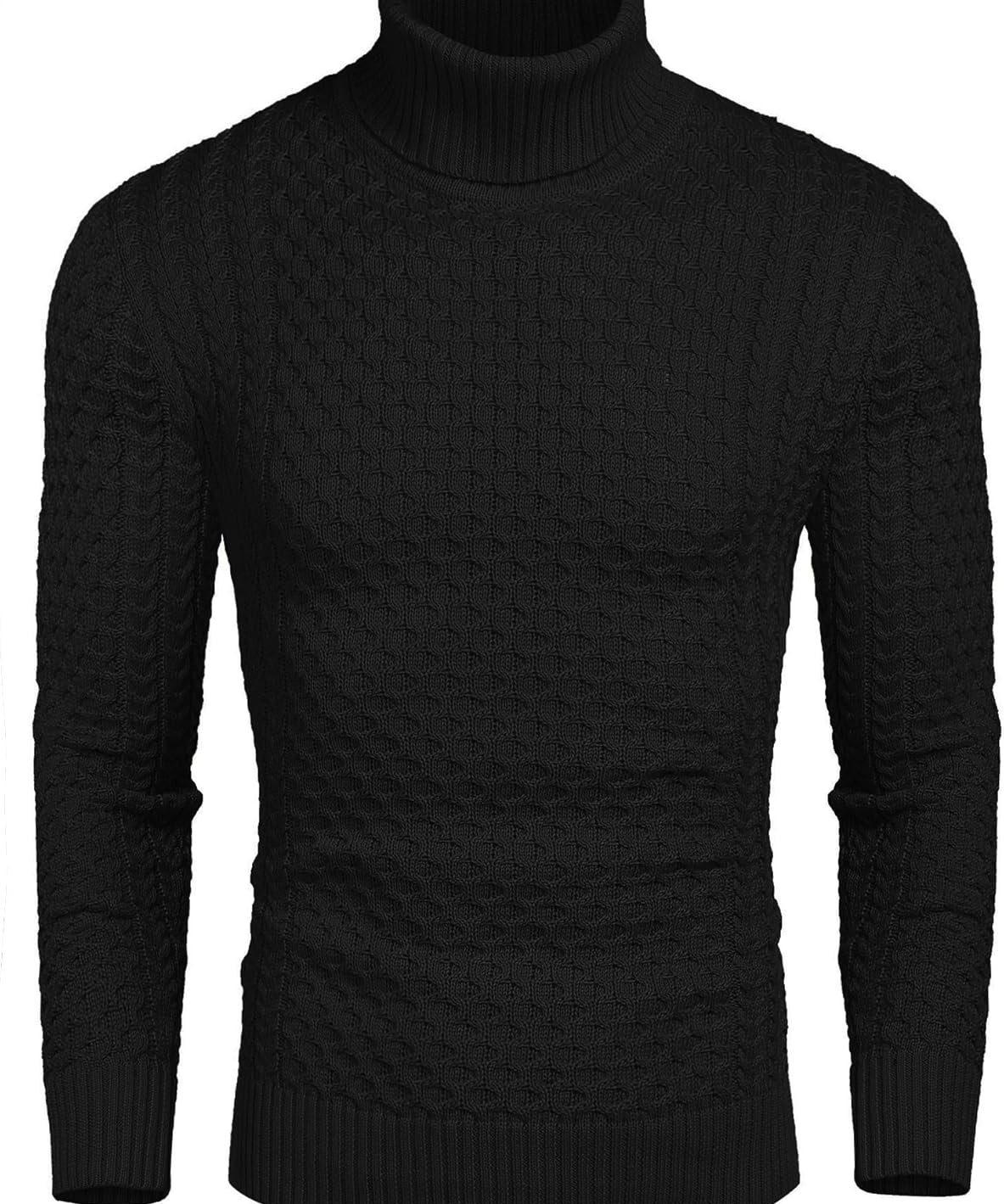 Lässiger gestrickter Rollkragenpullover für Herren - Sander 0