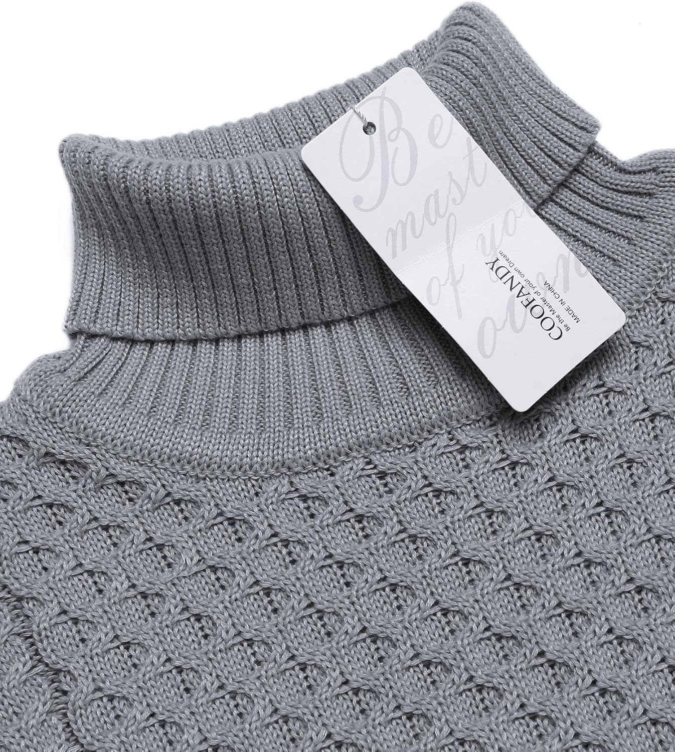 Lässiger gestrickter Rollkragenpullover für Herren - Sander 4