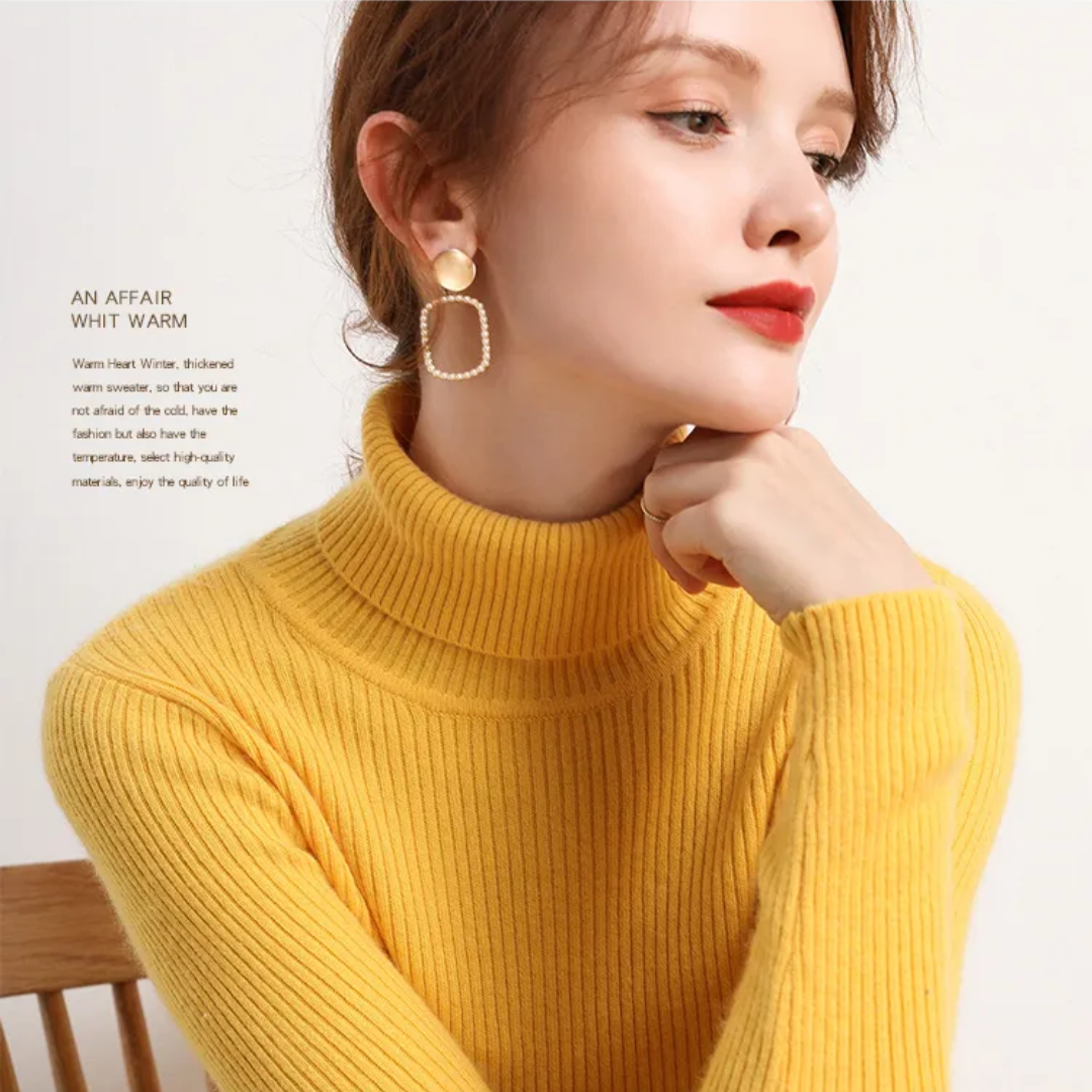 Lorrie | Rollkragenpullover aus Kaschmir 20