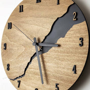 Luxuriöse Wanduhr aus Holz – Nuvoro 1