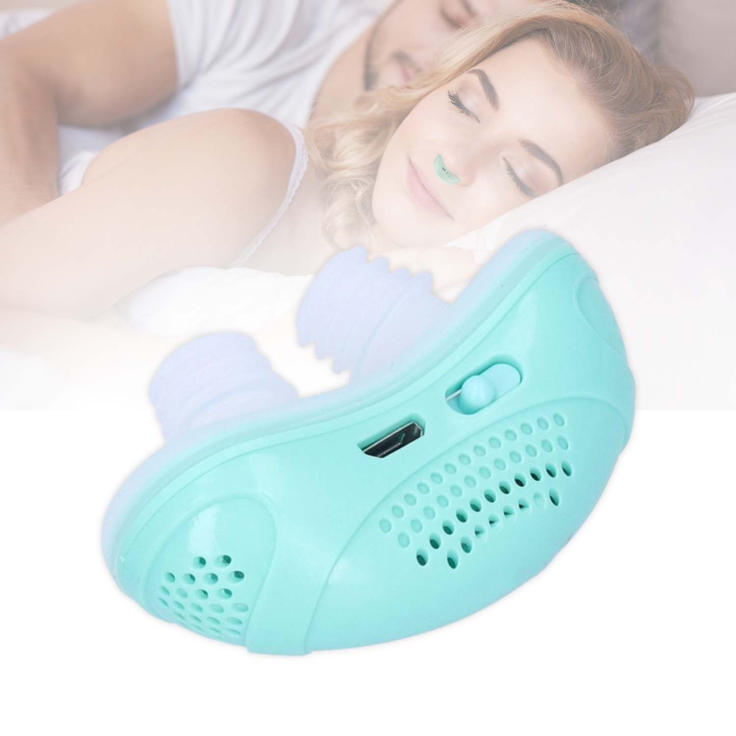 MICRO CPAP Sleep Apnoe Machine für Reisen & Anti -Schnarchen - CPAP -Geräte Alternative 0