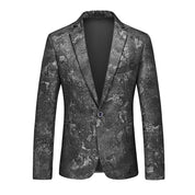Männer maßgeschneiderte elegante Blazerjacke 2