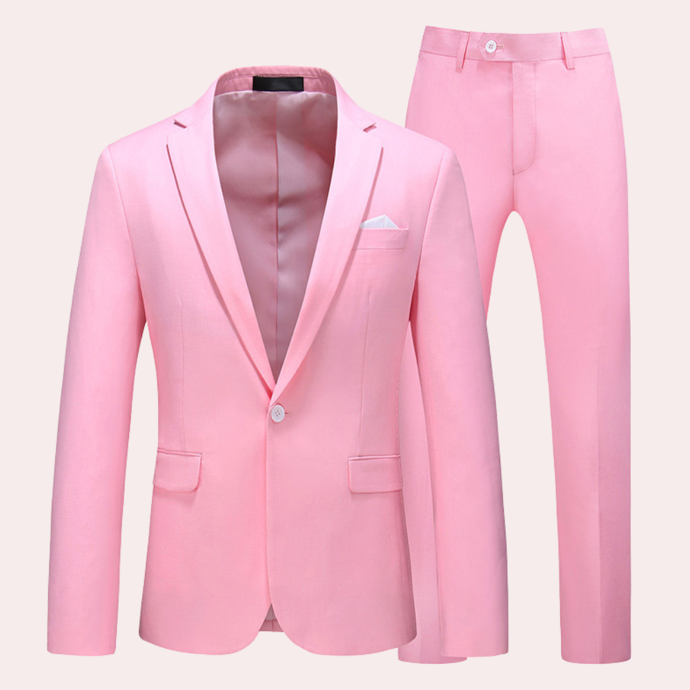 Männer stilvoll bequem 2-teiliger Set 4