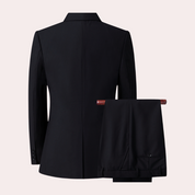 Männer stilvoller formeller zweiteiliger bequemer Stoff für alle Jahreszeiten 2