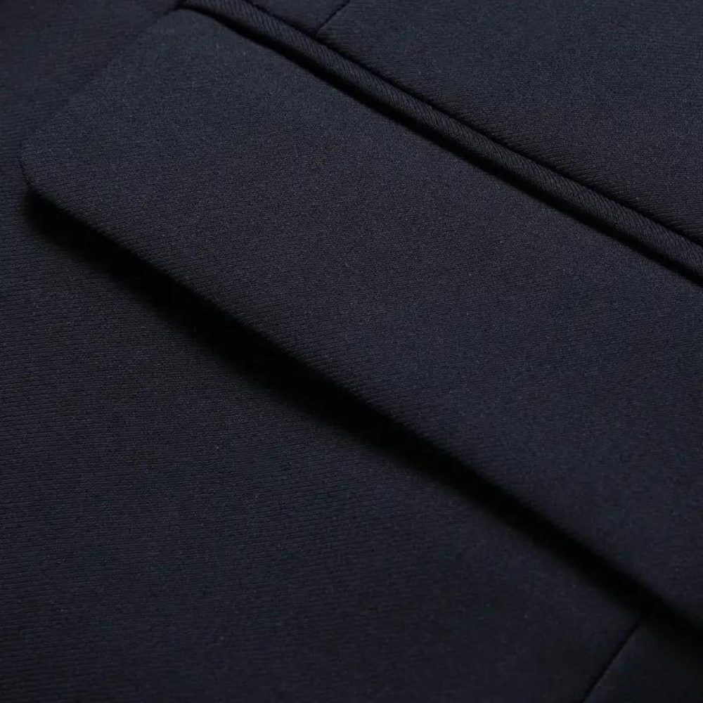 Männer stilvoller formeller zweiteiliger bequemer Stoff für alle Jahreszeiten 3