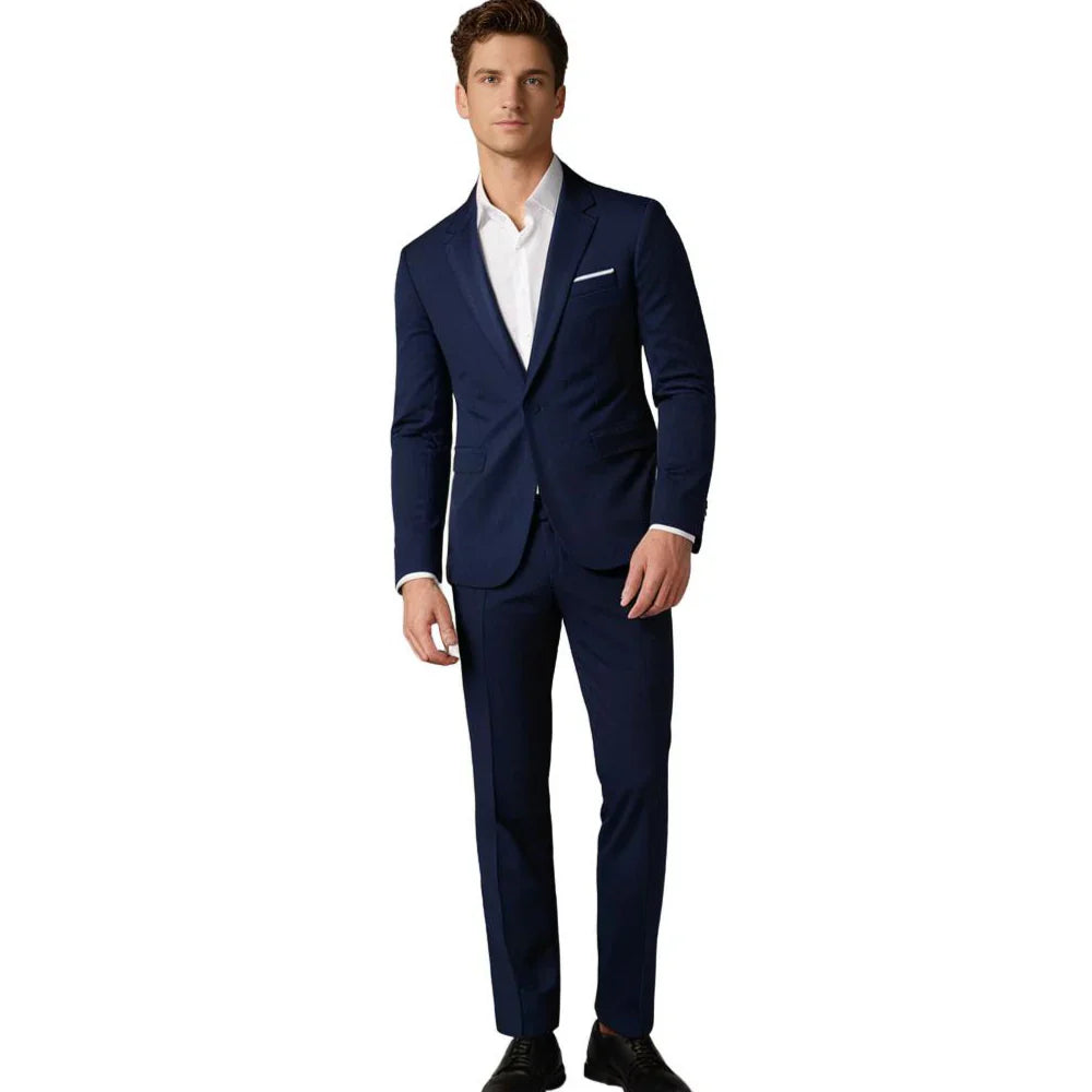 Männer stilvoller schlanker Anzug für formelle Veranstaltungen 2
