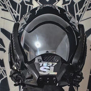 Maske Rollenspiel Leuchtmaschine Science Fiction Mechanischer Windhelm 6