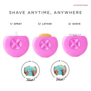 Mini tragbarer 3-in-1-Elektrorasierer für Frauen-glatte Haut Lady Rasierer 5