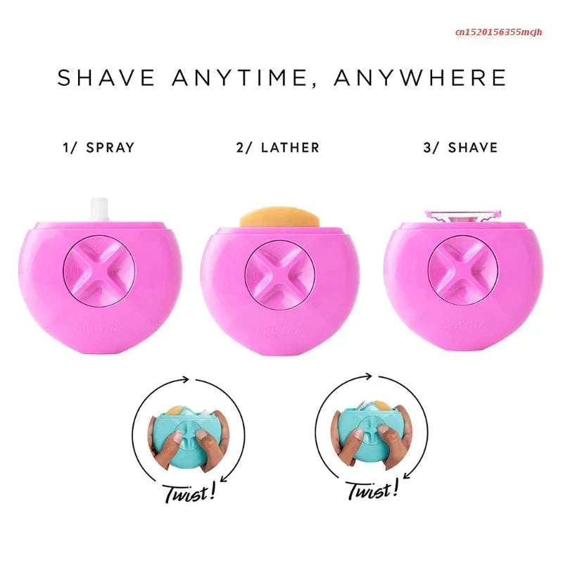 Mini tragbarer 3-in-1-Elektrorasierer für Frauen-glatte Haut Lady Rasierer 5
