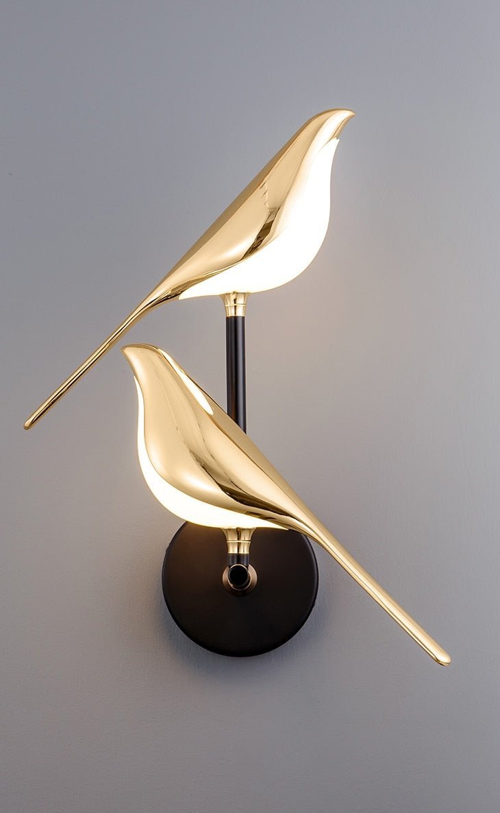 MrBird | Moderne Wandleuchte in Vogelform 7