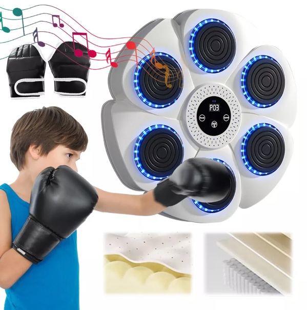 Music Boxing Pad mit Targeting -Funktionen - Ultimate Punch Machine für Boxfitness 9