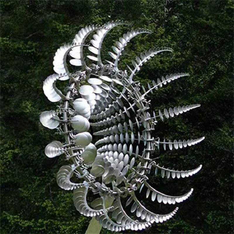Neue Anti-Rust magische Metallwindmill-kinetische Metallwindspinner 0
