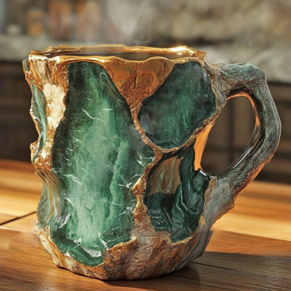 Neue Mineralkristallkaffeetassen 0