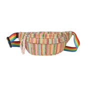 Lena | Avslappnad stickad höftväska crossbody