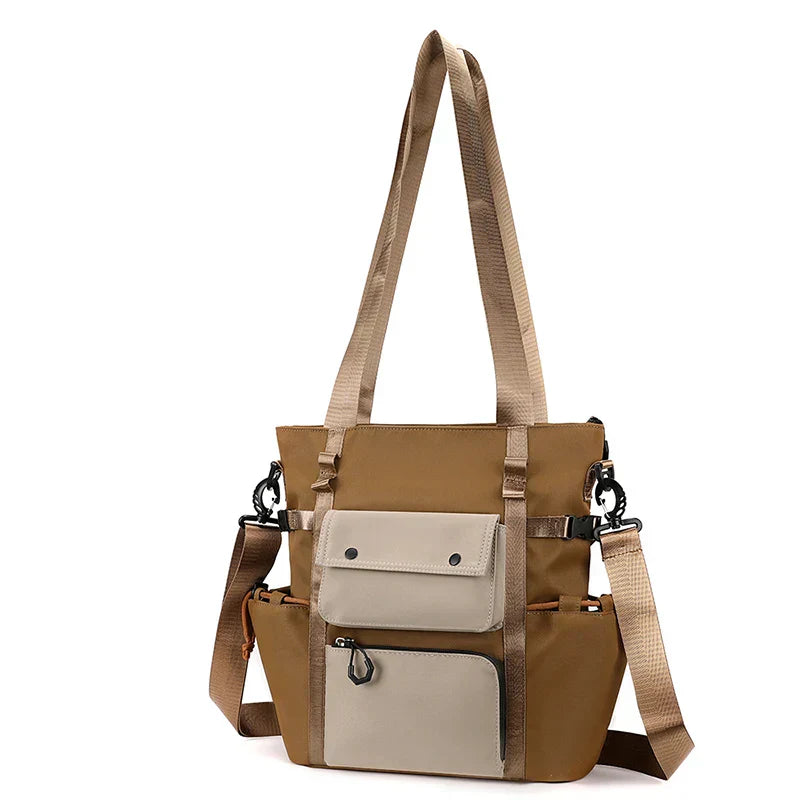 Maya | Lätt multi-ficka crossbody axelväska