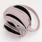 Zoe | Kompakt nylon crossbody-slingväska
