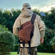 Mason | Vattenresistent nylon crossbody messenger-resa väska