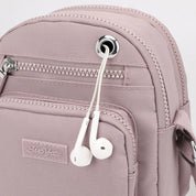 Zoe | Kompakt nylon crossbody-slingväska
