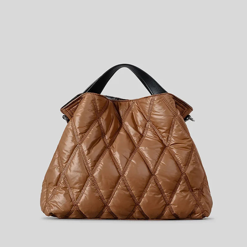 Mila | Lätt vadderad crossbody messenger-handväska