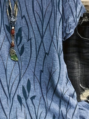 MILENA | Lätt blus med halvlånga ärmar för damer i plusstorlek