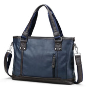 Jack | Stilfull herr PU-läder rese crossbody messengerväska