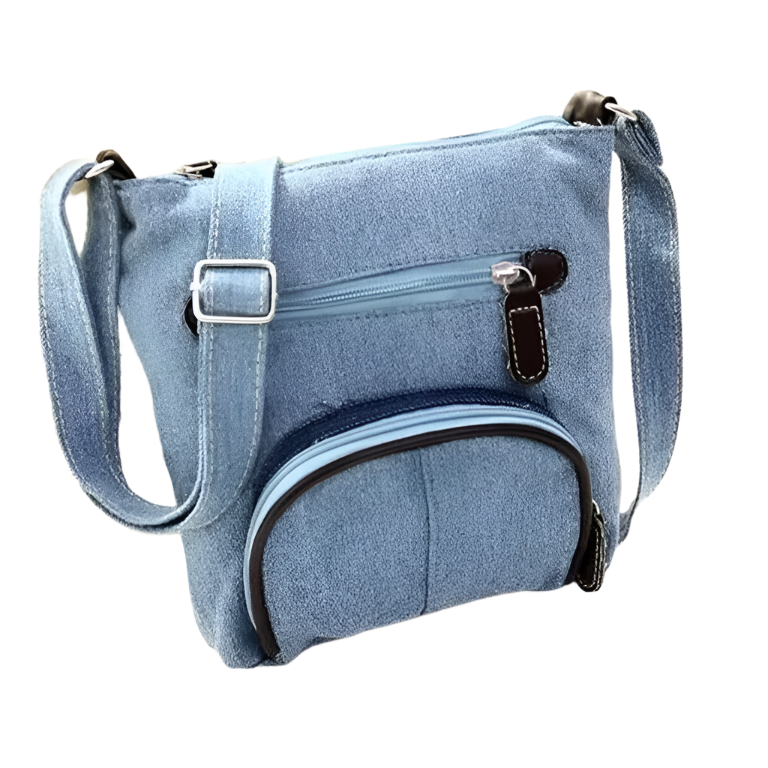 Lena | Mini Denim Axelremsväska