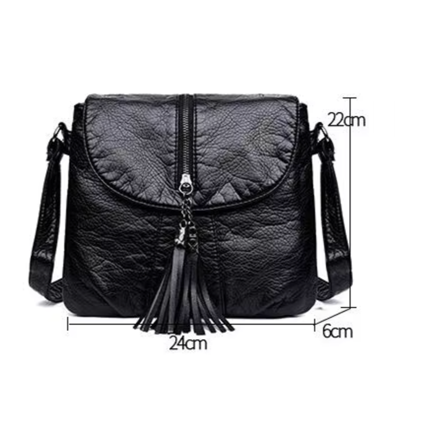 Luna | Elegant läder axelväska