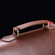Liam | Retro PU Läder Portfölj Crossbody Messenger Väska