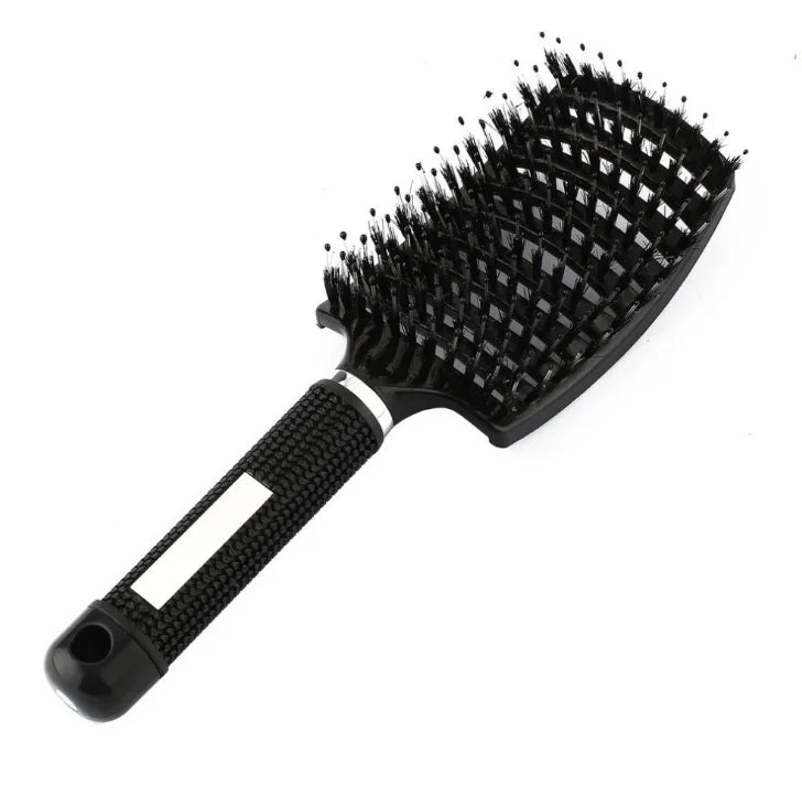 SilkyDetangle Com Comb - Bristle & Nylon Haarbürste für müheloses Styling 0