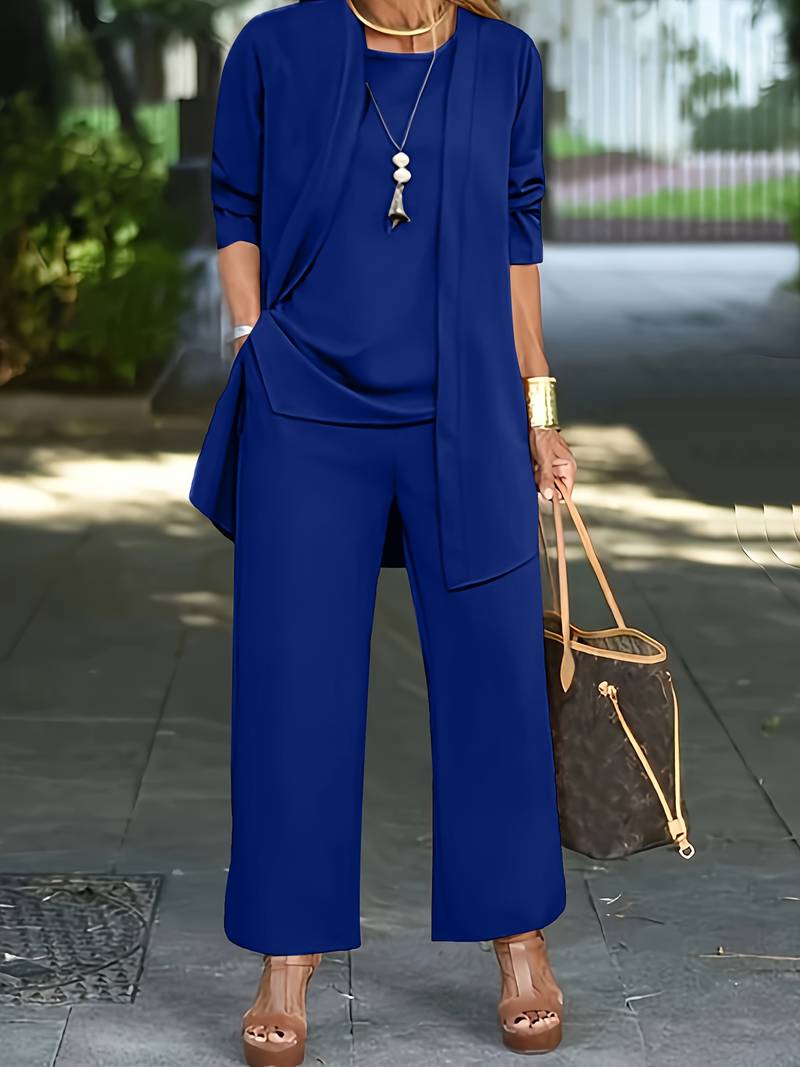 Sophia | Dreiteiliges Outfit – Stilvoll und Bequem in Einem 4