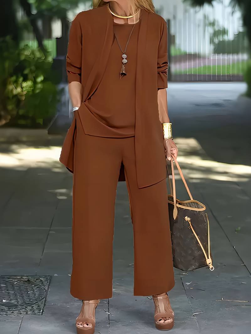 Sophia | Dreiteiliges Outfit – Stilvoll und Bequem in Einem 5