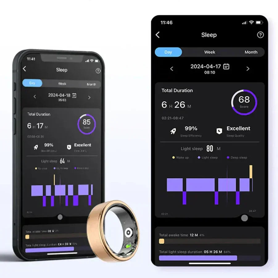 Sportsync-wasserdichte Smart Ring mit mehrsportlicher Modus 3
