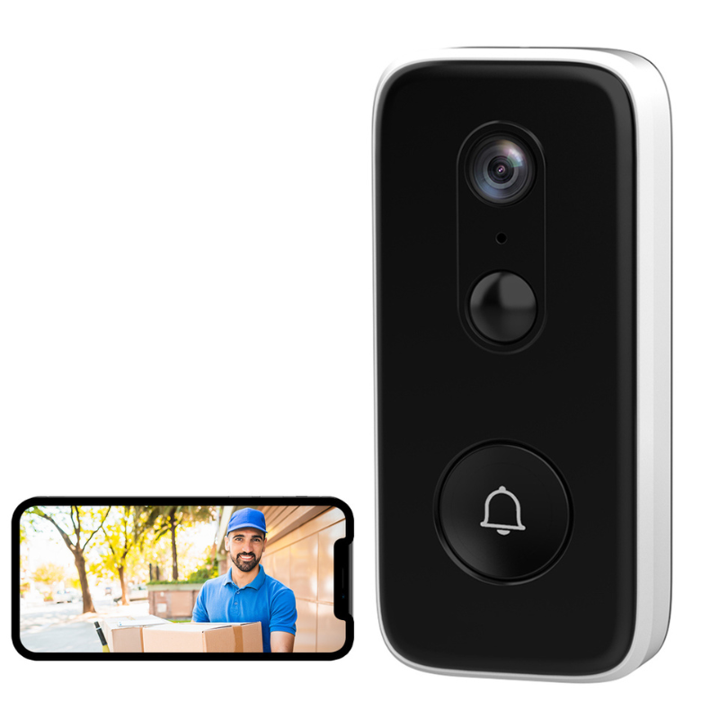 Türvision - drahtlose kluge Türklingel mit 3MP -Klarheit 1