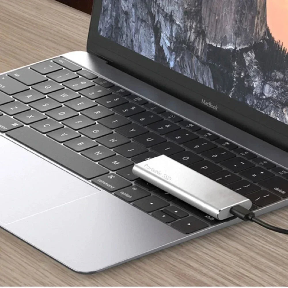 Ultra Thin 4 TB Externe Festplatte-Tragbare USB-C-Speicherlösung für schnelle Dateiübertragung und Haltbarkeit 3
