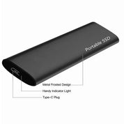 Ultra Thin 4 TB Externe Festplatte-Tragbare USB-C-Speicherlösung für schnelle Dateiübertragung und Haltbarkeit 5