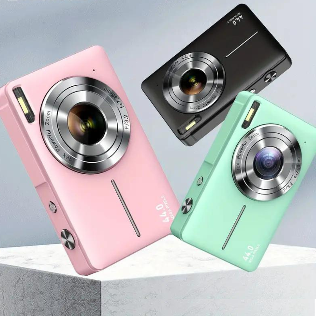 Vintage Digitalkamera mit 1080p und 32 GB SD karte -Videoaufzeichnung - Leichte und tragbare Retro -Fotografiekamera 1