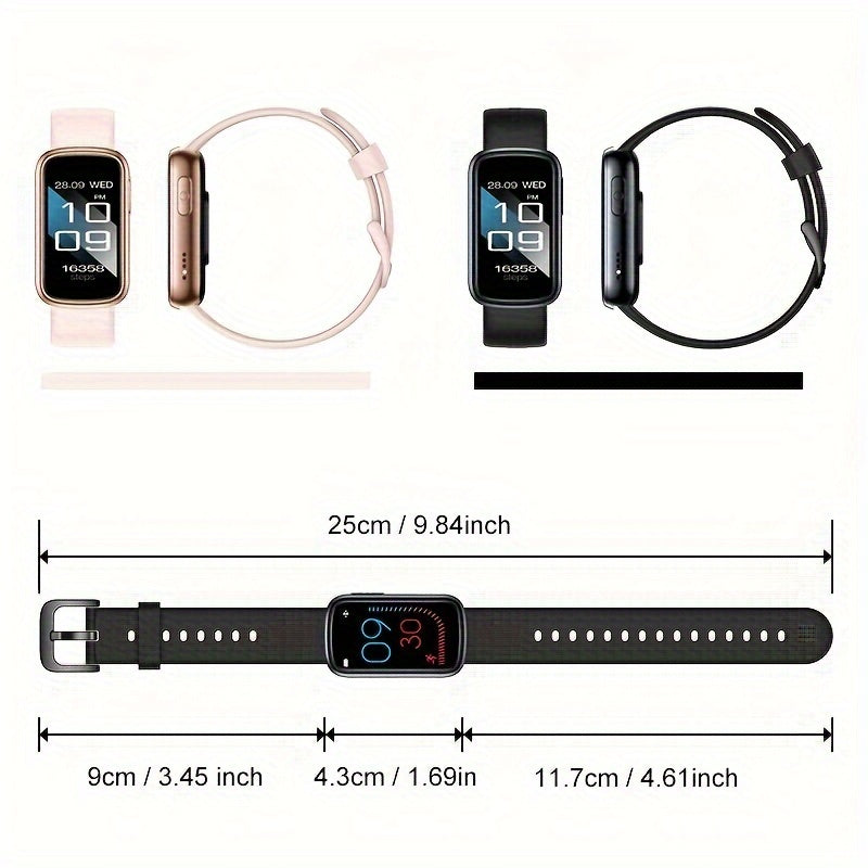 Wasserdichte Smart Watch mit 7-tägiger Akkulaufzeit und schnelles Laden für Fitness-Tracking 3