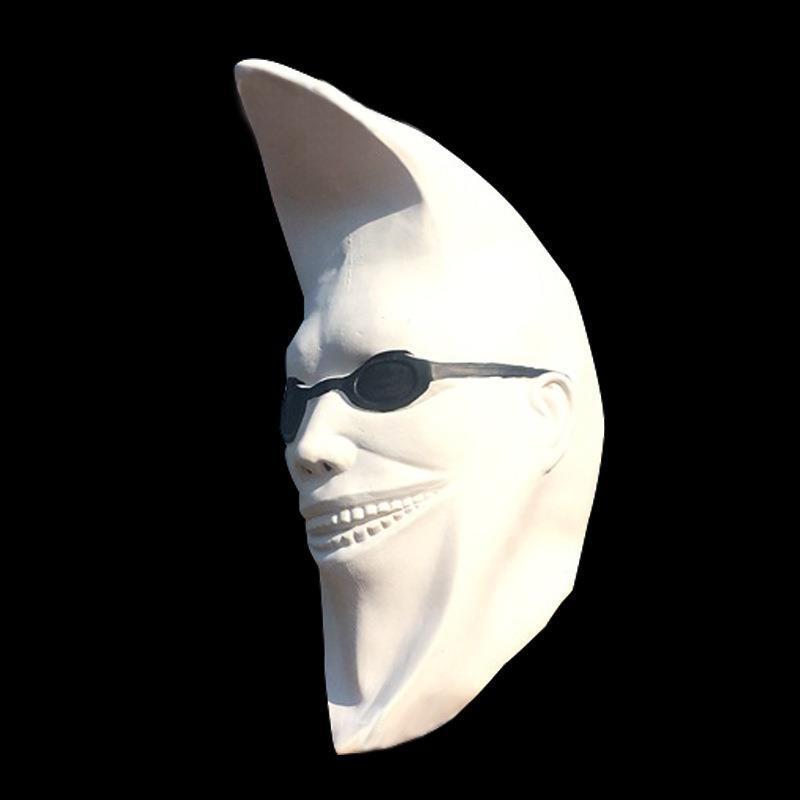 Weiße Mond-Kopfbedeckung, Mondmaske, Ballparty 0