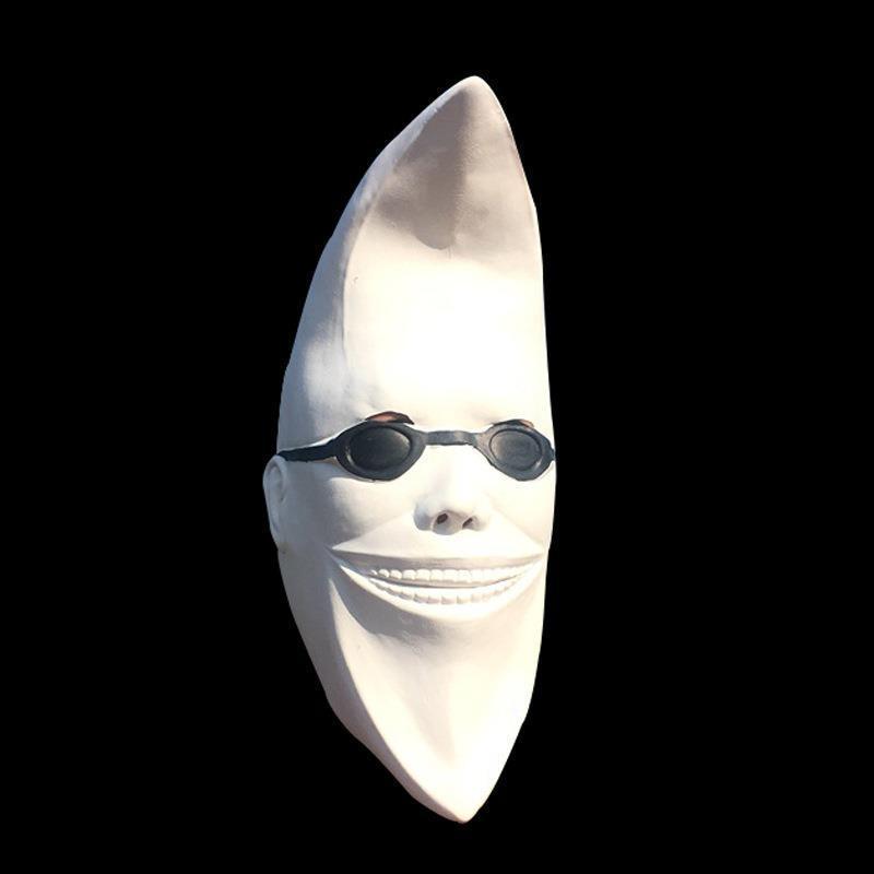 Weiße Mond-Kopfbedeckung, Mondmaske, Ballparty 3