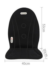 Massagestolskudde med 5 massagepunkter och uppvärmd nackkudde för bil och hem