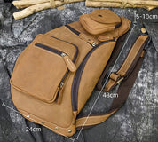 Milan | Frontier läder axelväska