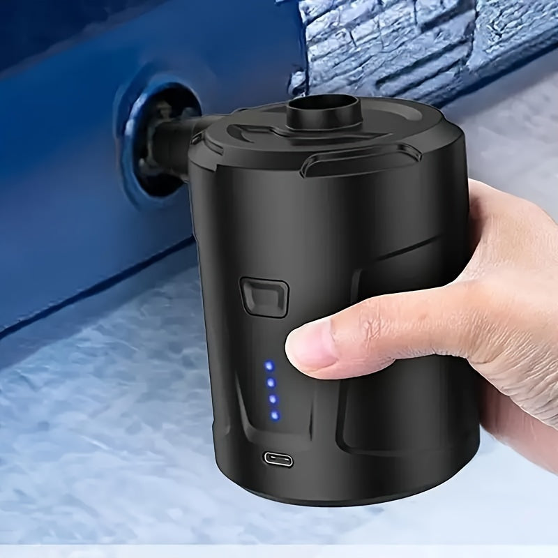 Wiederaufladbare drahtlose Mini -Elektro -Luftpumpe - Leichte USB 0