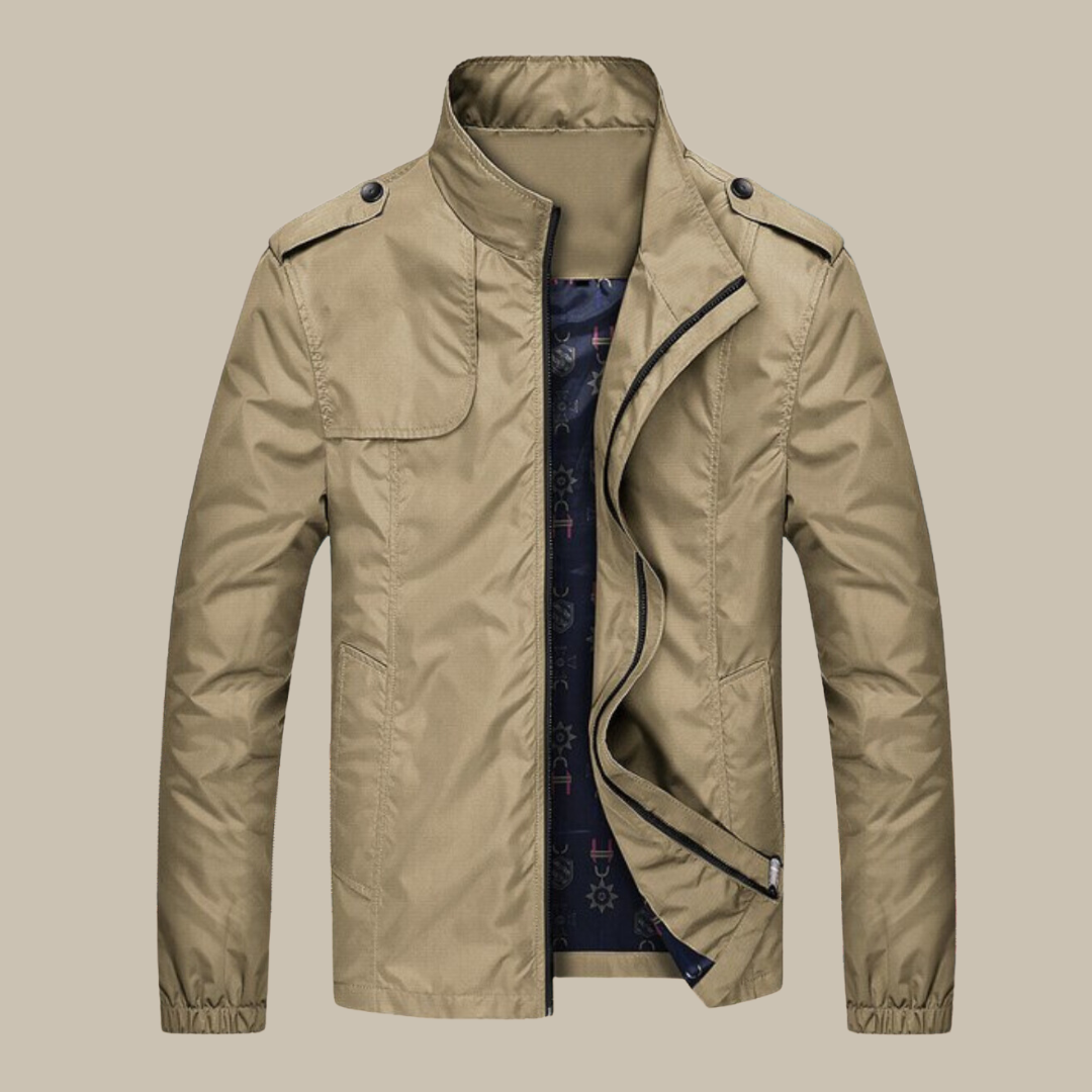 Winddichte Herrenjacke mit Kragen - Camden 0