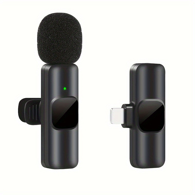 Wireless Lavalier-Mikrofon für Videoaufnahmen und Live-Streaming-Kompaktes Design mit hoher Klangqualität und USB-C-Verbindung 6