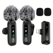Wireless Lavalier-Mikrofon mit USB-C-Konnektivität für Smartphones und Tablets-Kompaktes Design, ideal für Podcasts und Vlogs 1