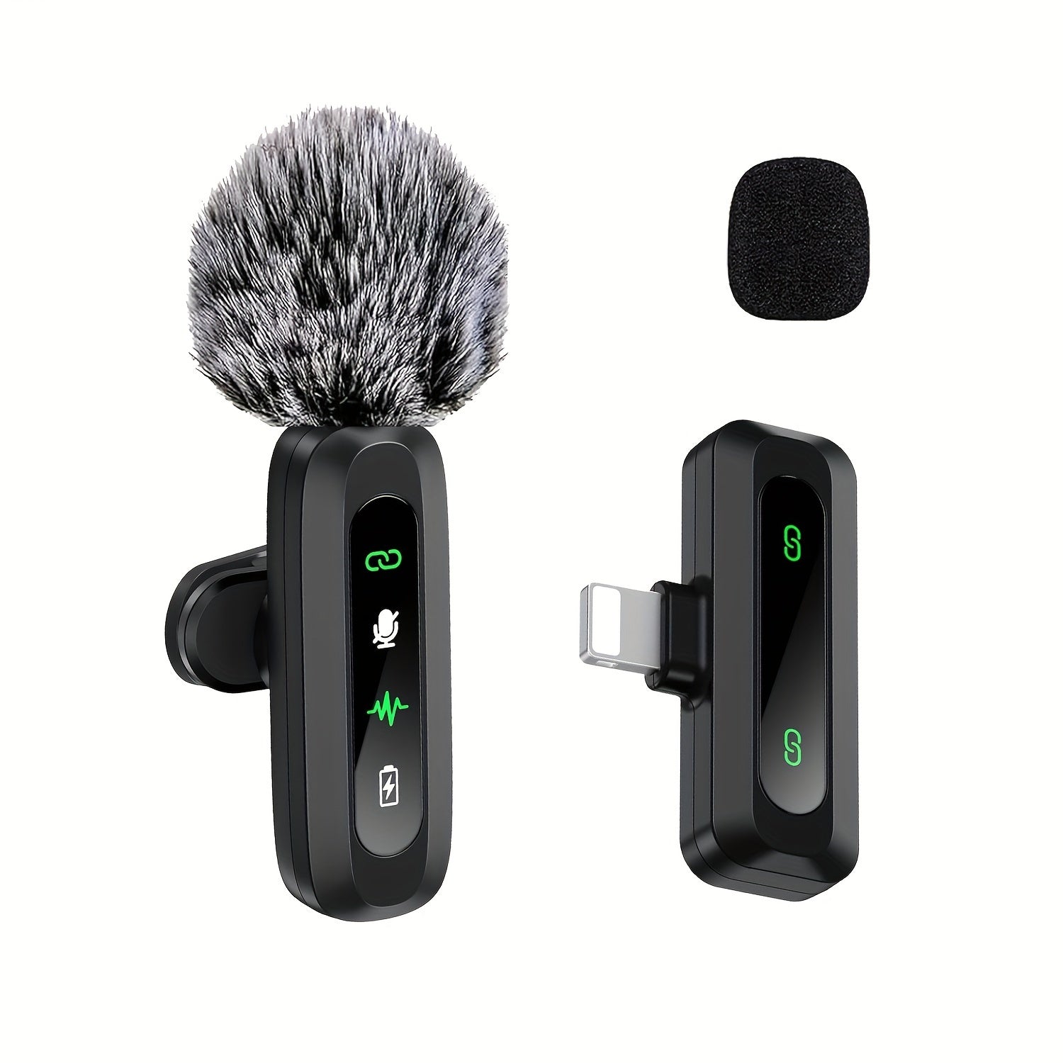 Wireless Lavalier-Mikrofon mit USB-C-Konnektivität für Smartphones und Tablets-Kompaktes Design, ideal für Podcasts und Vlogs 6