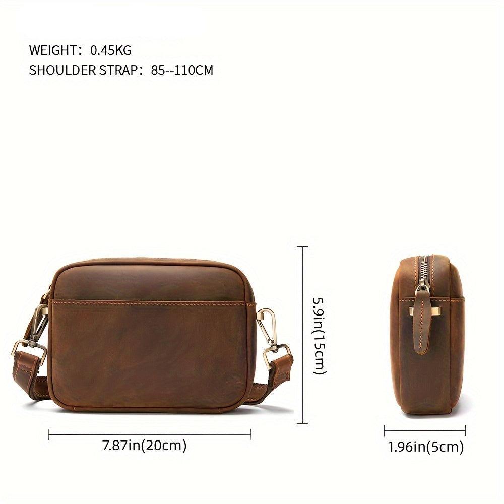 Ethan | Premium Rinderleder Leren Crossbody Sling-väska