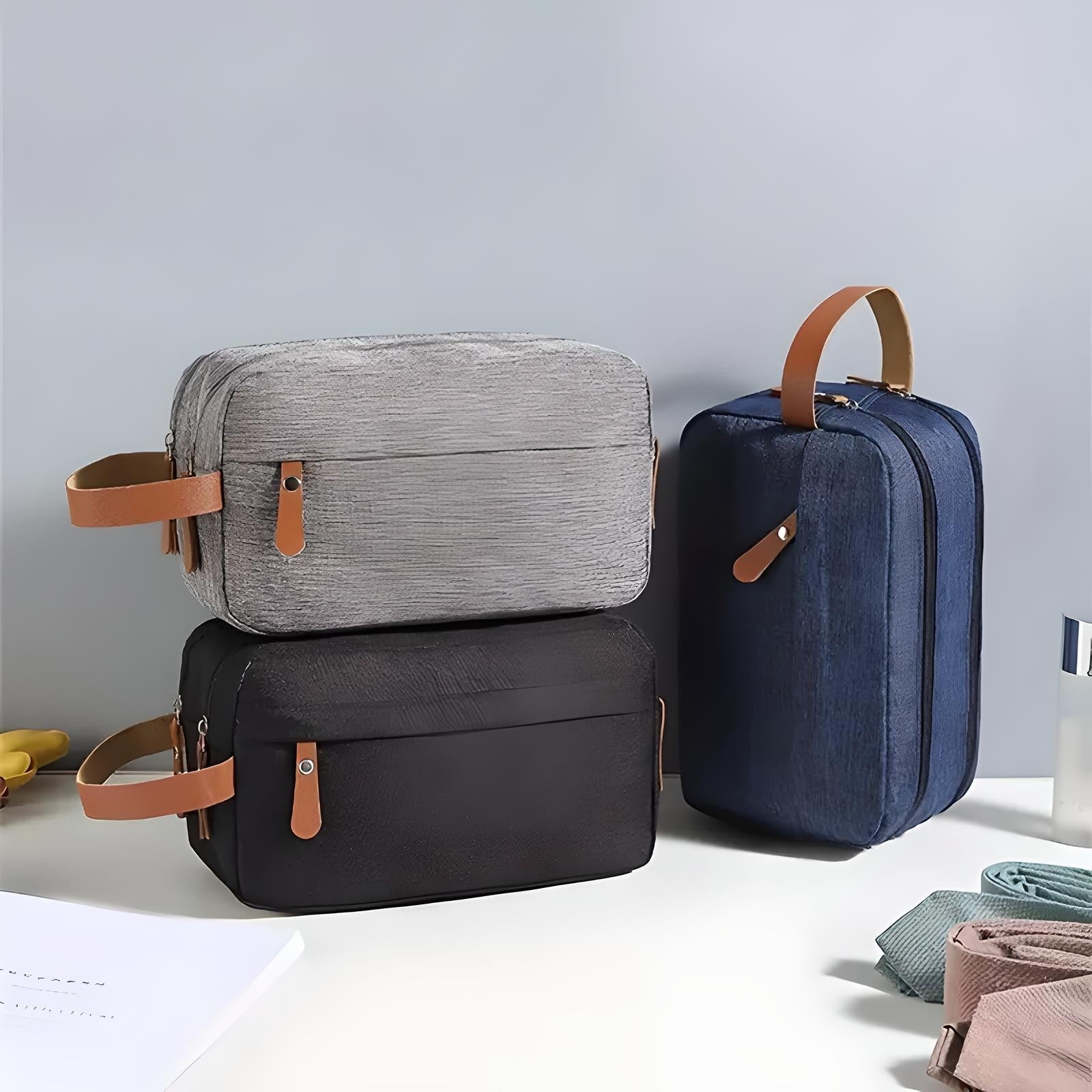 Jethro | Herren Kulturbeutel i modern, slank design