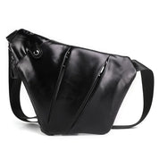 Jaxon | Urban geometrisk läder crossbody-väska